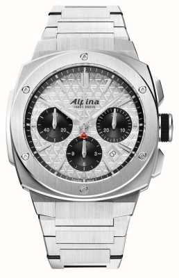 Alpina Alpiner Extreme Chronograph Automatic (41mm) Silver Dial / Stainless Steel Bracelet AL-730SB4AE6B