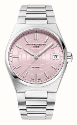 Frederique Constant Highlife Automatic (34mm) Pink Dial / Stainless Steel FC-303LP2NH6B