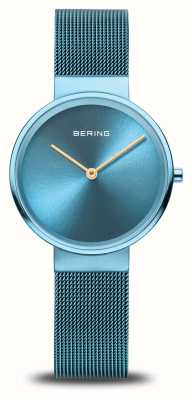 Bering Classic Women's (31mm) Blue Dial / Blue Milanese Bracelet 14531-388