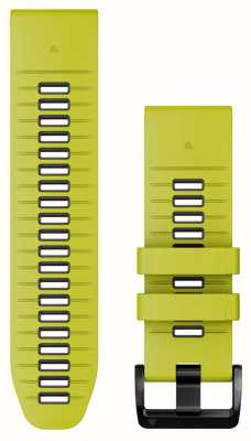 Garmin QuickFit® 26 Strap Only Electric Lime/Graphite Silicone 010-13281-03