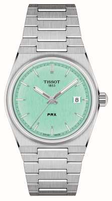 Tissot PRX Quartz (35mm) Mint Green Dial / Stainless Steel T1372101109100