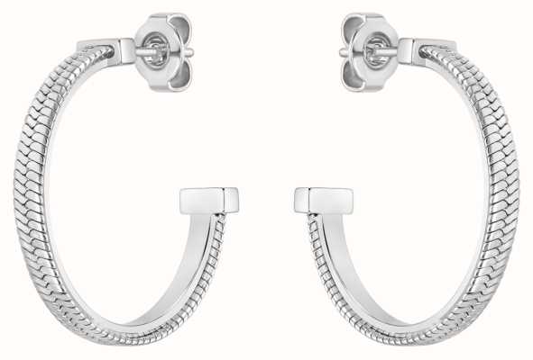 BOSS Jewellery Zia Stainless Steel Hoop Earrings 1580482