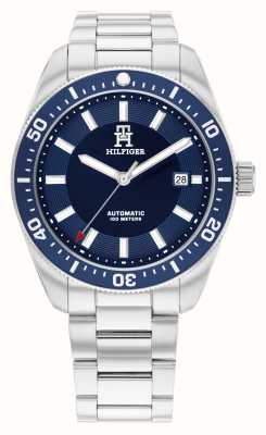 Tommy Hilfiger TH85 Automatic (40mm) Blue Dial / Stainless Steel Bracelet 1710591