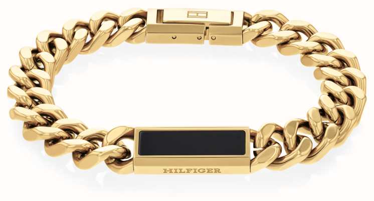 Tommy Hilfiger Women's Intertwined Circles Chain Bracelet Gold Tone ...