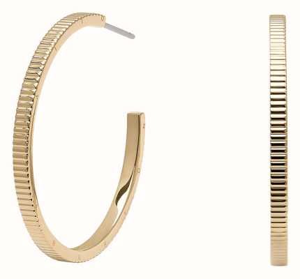 Olivia Burton Classic Linear Gold Hoop Earrings 24100011