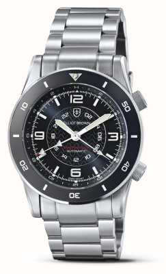 Elliot Brown Beachmaster Professional Automatic Limited Edition (40mm) Black Dial / Stainless Steel 0H0-A01-B07