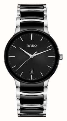 RADO Centrix Quartz (39.5mm) Black Dial / Black High-Tech Ceramic & Stainless Steel R30021152