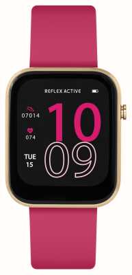Reflex Active Series 12 Multi-Function Smartwatch (38mm) Digital Dial / Hot Pink Silicone RA12-2152