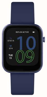 Reflex Active Series 12 Multi-Function Smartwatch (38mm) Digital Dial / Navy Blue Silicone RA12-2154