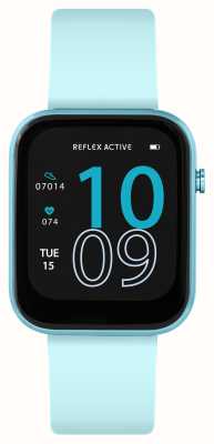 Reflex Active Series 12 Multi-Function Smartwatch (38mm) Digital Dial / Sky Blue Silicone RA12-2159