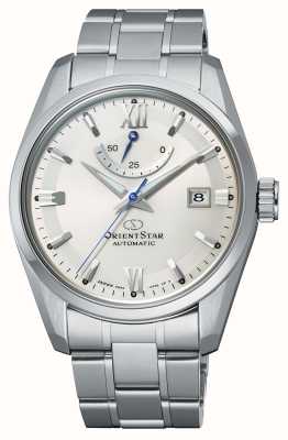 Orient Star Contemporary Date Mechanical (38.5mm) White Dial / Stainless Steel RE-AU0006S00B