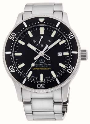 Orient Star ISO Diver Mechanical (43.5mm) Black Dial / Stainless Steel RE-AU0301B00B