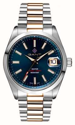 GANT EASTHAM 100M (42mm) Blue Dial / Two-Tone PVD Stainless Steel G161009