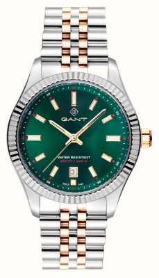GANT SUSSEX MID (37.5mm) Green Dial / Two-Tone PVD Stainless Steel G171003