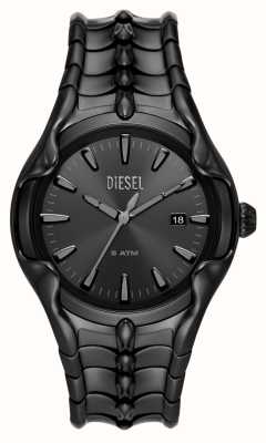 Diesel Vert (44mm) Black Dial / Black-Tone Stainless Steel Bracelet DZ2187