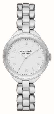 Kate Spade Morningside (34mm) White Dial / Stainless Steel Bracelet KSW1737