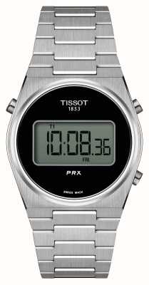 Tissot PRX Digital (35mm) Black Digital Dial / Stainless Steel Bracelet T1372631105000