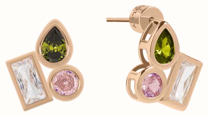 Radley Jewellery Tulip Street Rose Gold Plated Crystal Set Stud Earrings RYJ1370S