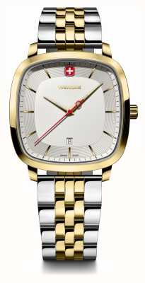 Wenger Men's Vintage Classic (37mm) Silver Dial / Two-Tone Stainless Steel Bracelet 01.1921.104