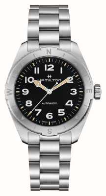 Hamilton Khaki Field Expedition Automatic (41mm) Black Dial / Stainless Steel Bracelet H70315130