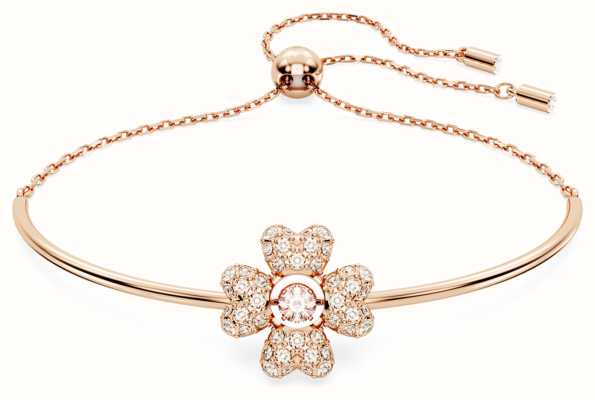 Swarovski Idyllia Bracelet Rose Gold-Tone Plated Pink and White Crystals 5674487
