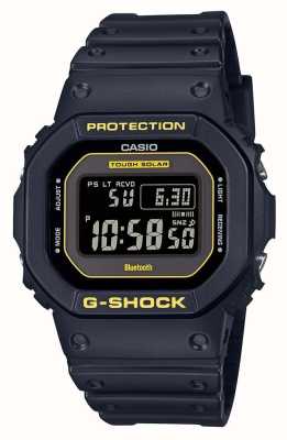 Casio G-Shock 'Caution Yellow' Tough Solar Multi-Band 6 Black Silicone GW-B5600CY-1ER