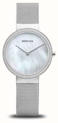 Bering Women's Classic (31mm) Mother-of-Pearl Dial / Stainless Steel Mesh Bracelet 14531-004