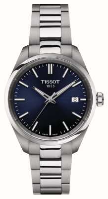 Tissot PR 100 (34mm) Blue Dial / Stainless Steel Bracelet T1502101104100