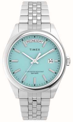 Timex Women's Legacy (36mm) Blue Dial / Stainless Steel Bracelet TW2V68400