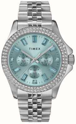 Timex Women's Kaia (40mm) Blue Dial / Stainless Steel Bracelet TW2V79600