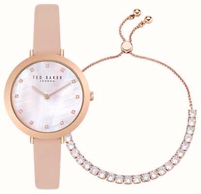 Ted Baker Women's Ammy Iconic Watch and Bracelet Set BKGFW2304