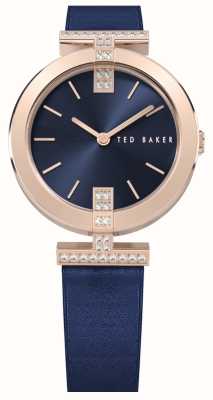 Ted Baker Women's Darbey (36mm) Blue Dial / Blue Vegan Leather Strap BKPDAF304