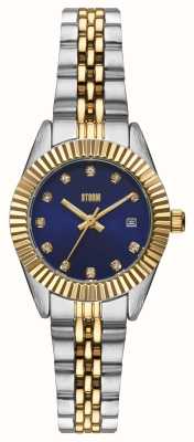 STORM Roxin Crystal Blue Petite (28mm) Midnight Blue Dial / Two-Tone Stainless Steel 47531/B
