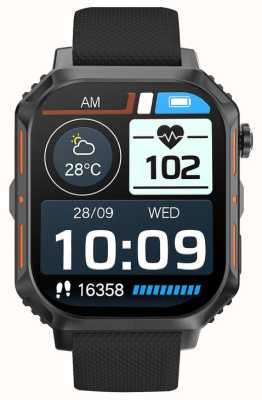 STORM S-MAX Smartwatch (43mm) Black Silicone Strap 47533/BK