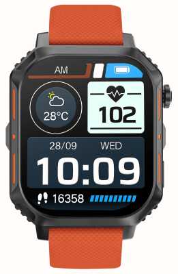 STORM S-MAX Smartwatch (43mm) Orange Silicone Strap 47533/ORG