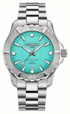 Roamer Men's Deep Sea (43mm) Blue Dial / Stainless Steel Bracelet 860833 41 05 70