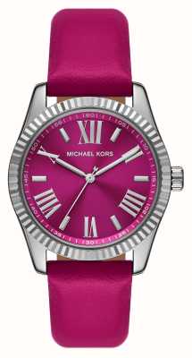 Michael Kors Women's Lexington (38mm) Pink Dial / Pink Leather Strap MK4749