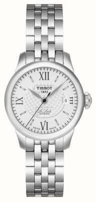 Tissot Le Locle Automatic Small Lady (25.3mm) Silver Dial / Stainless Steel Bracelet T41118333