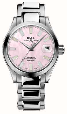 Ball Watch Company Engineer III Marvelight Chronometer Automatic (36mm) Pink Dial / Stainless Steel (Rainbow Markers) NL9616C-S1C-PKR