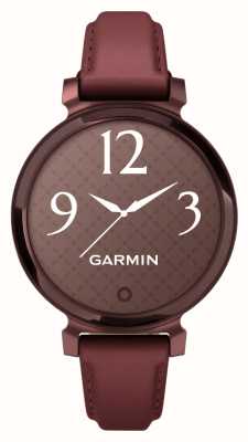 Garmin Lily 2 Classic Edition Fitness & Lifestyle Smartwatch (35.4mm) Dark Bronze with Mulberry Leather 010-02839-03