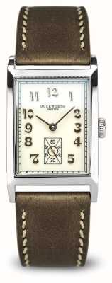 Duckworth Prestex Centenary (24mm) Cream Dial / Brown Leather Strap D803-06-B