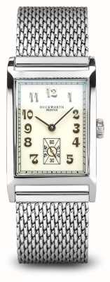 Duckworth Prestex Centenary (24mm) Cream Dial / Steel Mesh Bracelet D803-06-ST