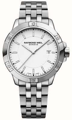 Raymond Weil Tango Classic Quartz (41mm) White Dial / Stainless Steel Bracelet 8160-ST-30041
