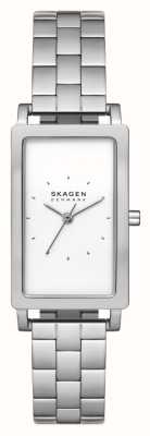 Skagen Women's Hagen (22mm) White Dial / Stainless Steel Bracelet SKW3130