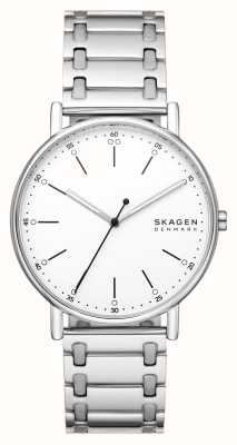 Skagen Women's Signatur (40mm) White Dial / Stainless Steel Bracelet SKW6912