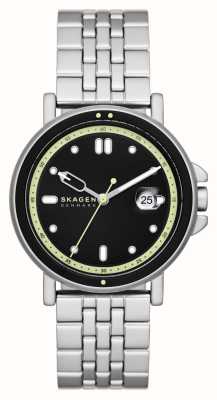 Skagen Men's Signatur Sport (40mm) Black Dial / Stainless Steel Bracelet SKW6919