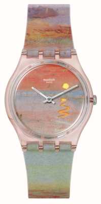 Swatch x Tate - TURNER'S SCARLET SUNSET - Swatch Art Journey SO28Z700C