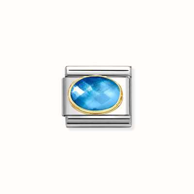 Nomination Composable Classic Blue Faceted Gemstone Charm 030612/038