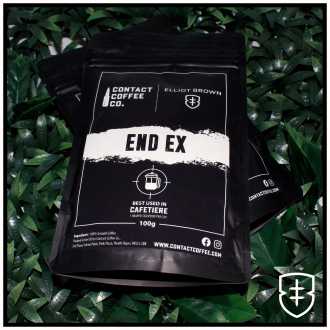 Elliot Brown x Contact Coffee Co. END EX 100g 100% Ground Coffee CONTACT-COFFEE