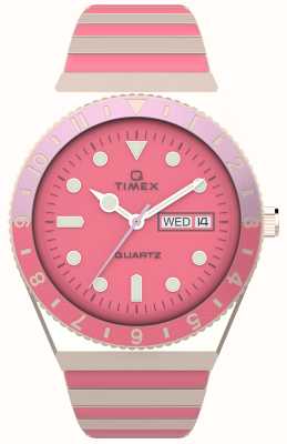 Timex Q Timex (36mm) Pink Dial / Pink Expandable Bracelet TW2W41000